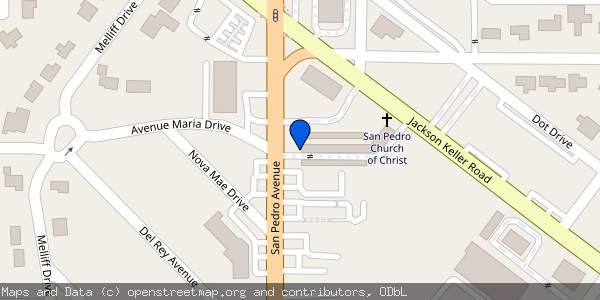 Map of Your Storage Place located at 6414 San Pedro Ave. in San Antonio, Texas 78216